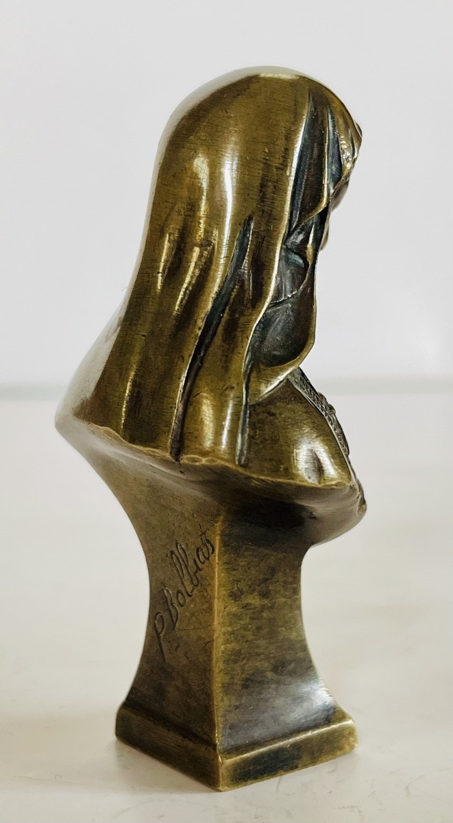 Sceau en bronze P.BOLBIAS-photo-3